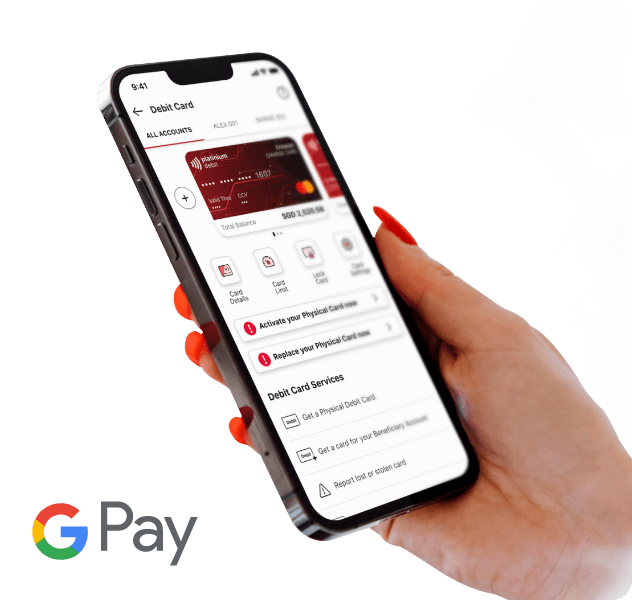 FSM Debit Card Google Pay